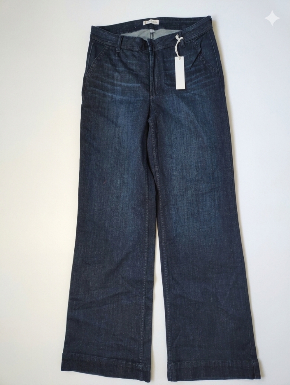 Nwt Morrison The Confidant Dark Wash Straight Leg Jeans -‎ Navy Blue
